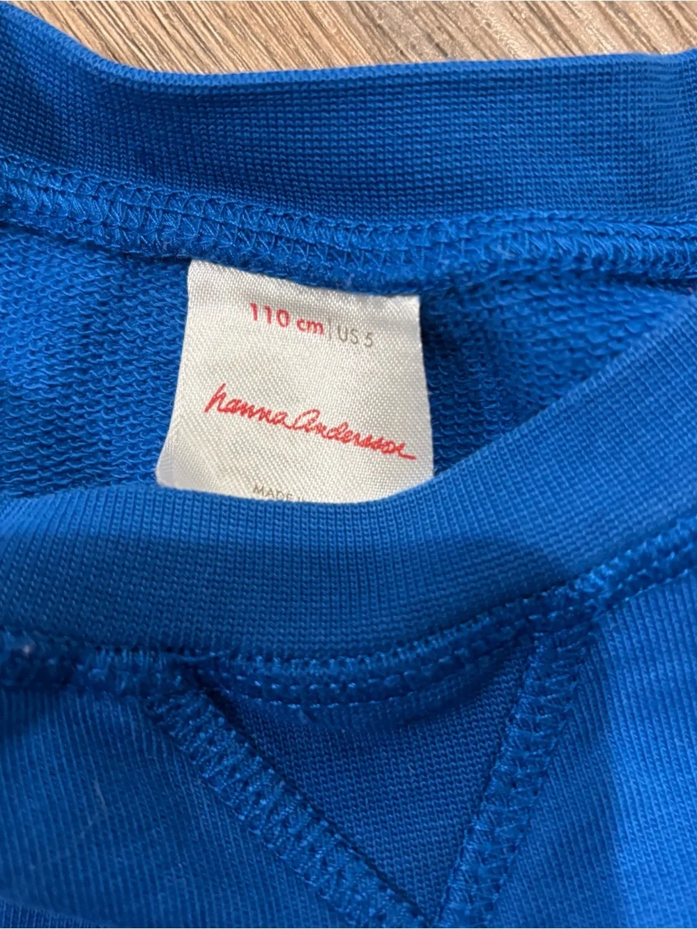 Hanna Andersson Royal Blue Crewneck Pullover